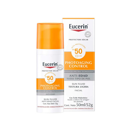 Sun Fluid Facial Anti Edad Spf50+ 50Ml